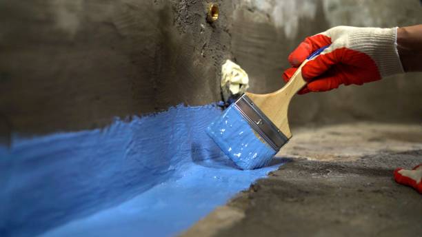 Commercial Interior Drainage System project at a Hanover Park, IL business property by SJ Waterproofing Pros